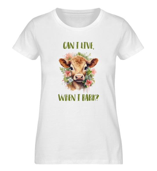 Live T-Shirt Organic Premium Slim Fit Ladies